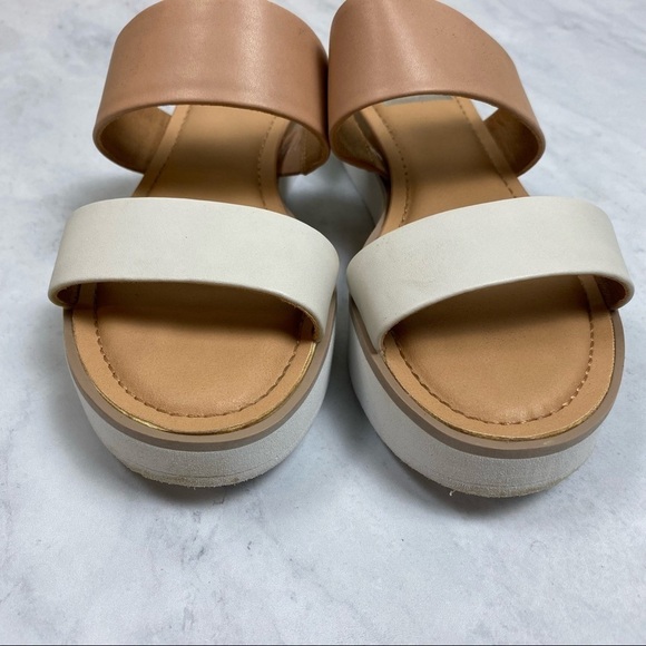 DV Dolce Vita: Nilo Platform Double Strap Slides Slip On Sandals Size 5.5 (NWOT) - Picture 6 of 7
